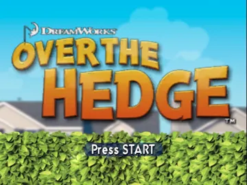 DreamWorks Over the Hedge screen shot title